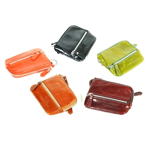 ZONALe「RENZINA」MULTI WALLET <BLACK , GREEN , BROWN , CAMEL , ORANGE>