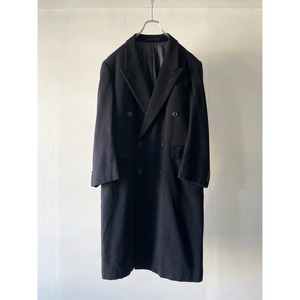 -YVES SAINT LAURENT- double chester coat