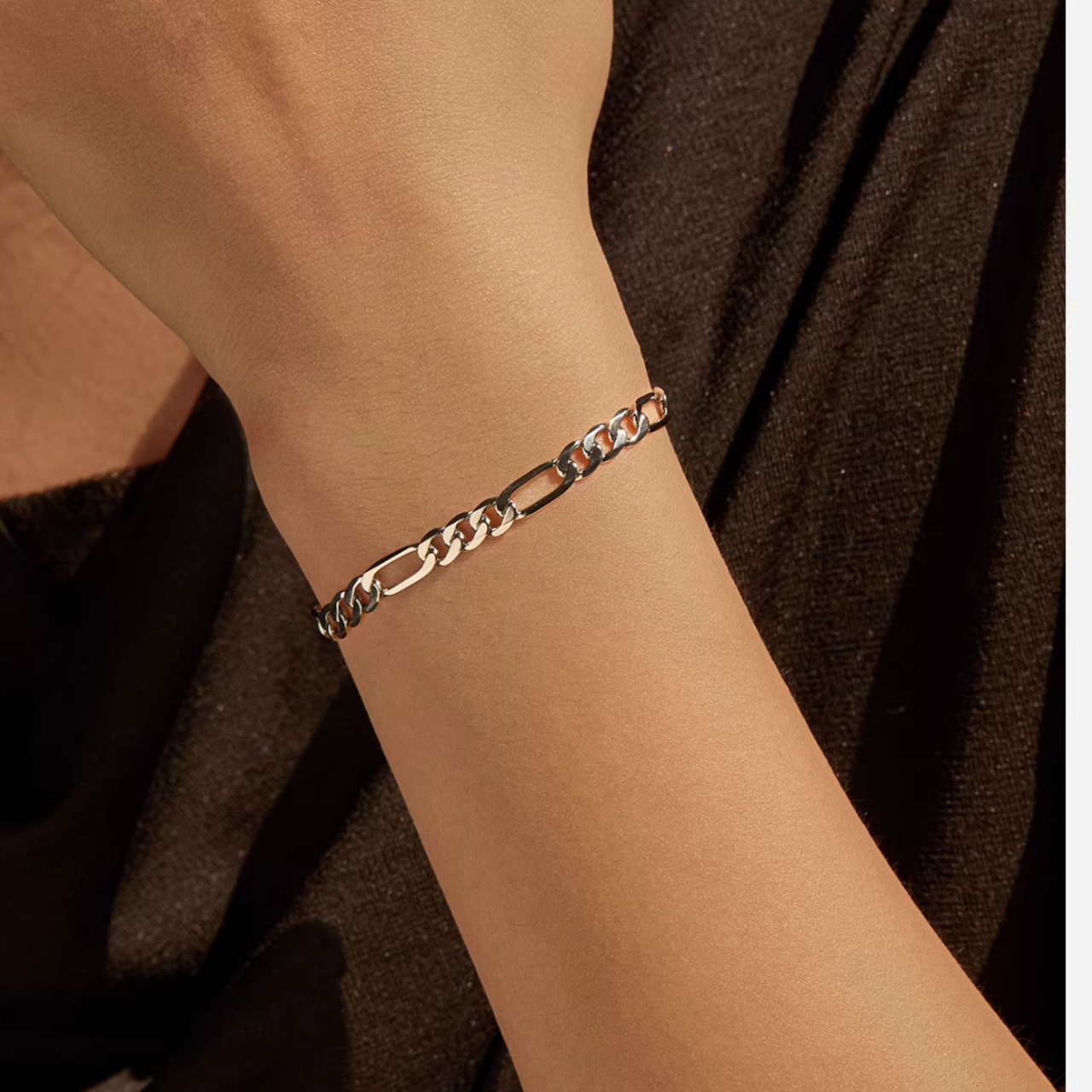 喜平チェーン シルバー ブレスレット 00176・画像3