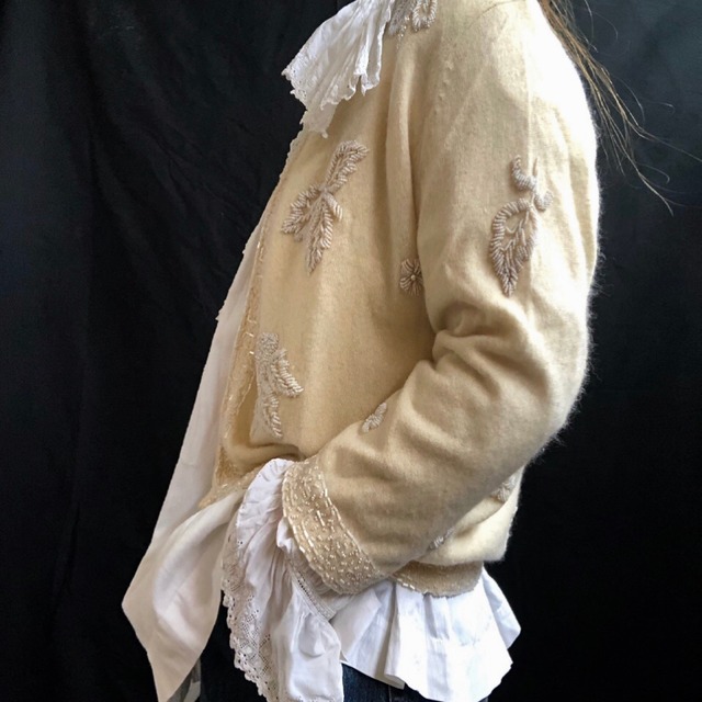 1950s Beads Cardigan 2