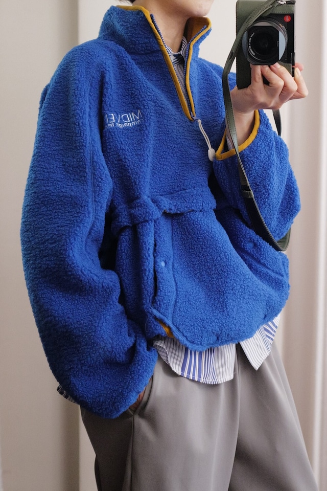 boa anorak zip blue