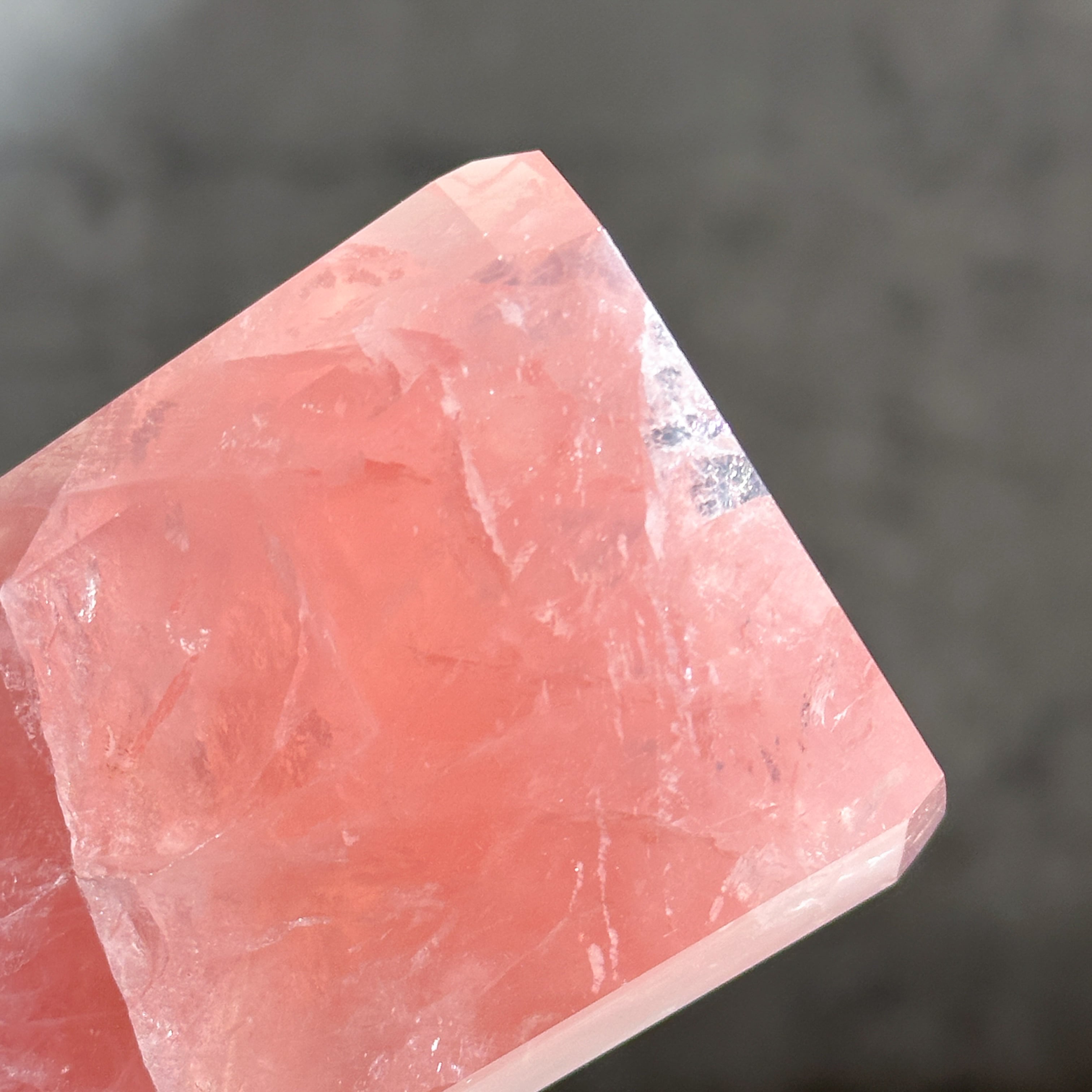 Big【高品質】バイーア産ローズクォーツ タワー12◇ Rose Quartz