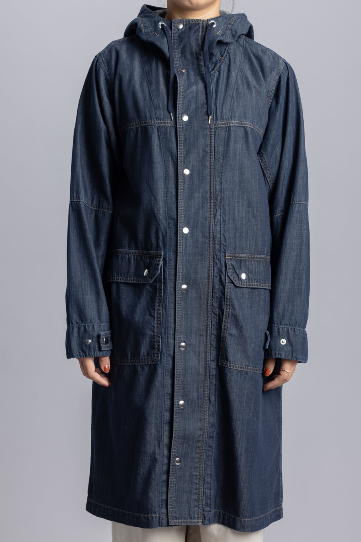 超撥水デニム】ALL WEATHER COAT/オールウェザーコート『BLUE 超撥水デニム】ALL WEATHER COAT/オールウェザーコート『BLUE