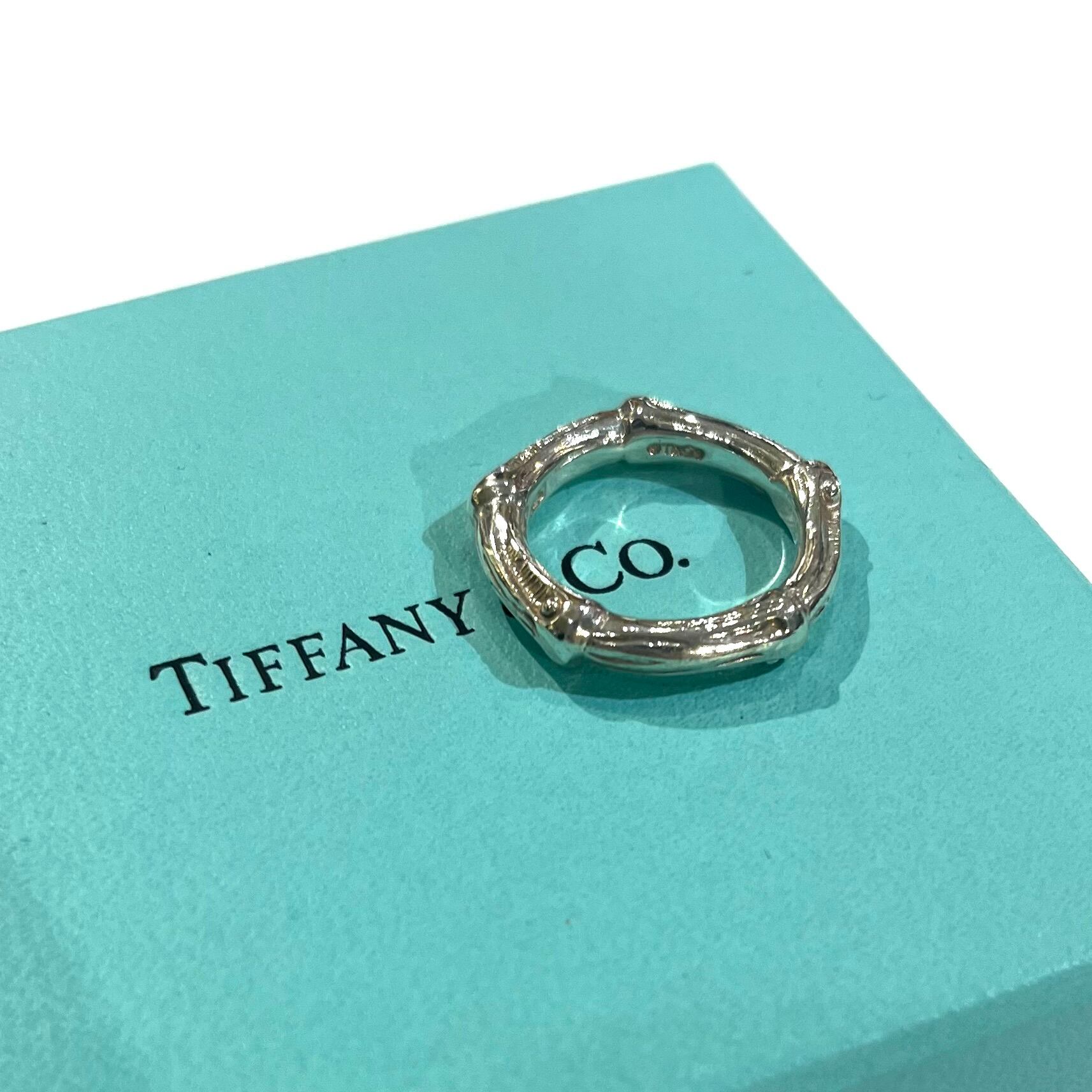 極美品⭐️Tiffany & Co. バンブーデザイン バングル 消費税無し 極美品⭐️Tiffany & Co. バンブーデザイン バングル