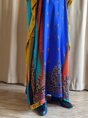 vibrant ethnic print import dress-5149-8