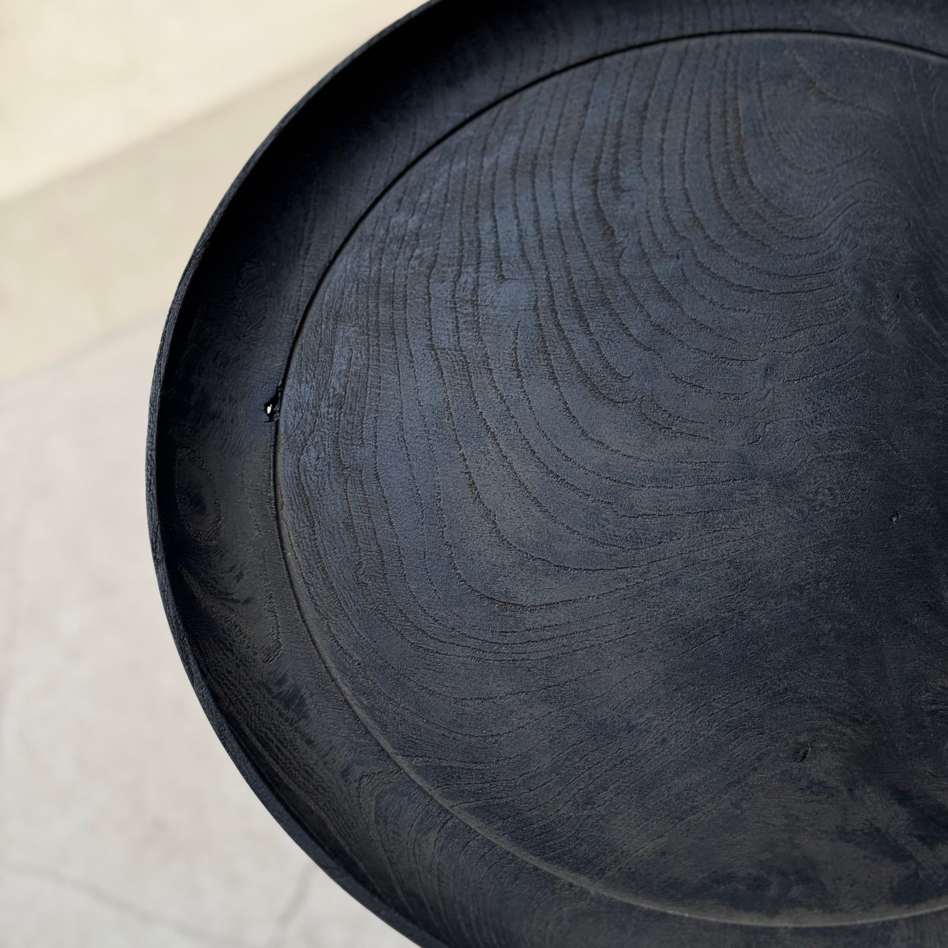 Shimoo Design 浮様 大盆 黒 | gallery 一白