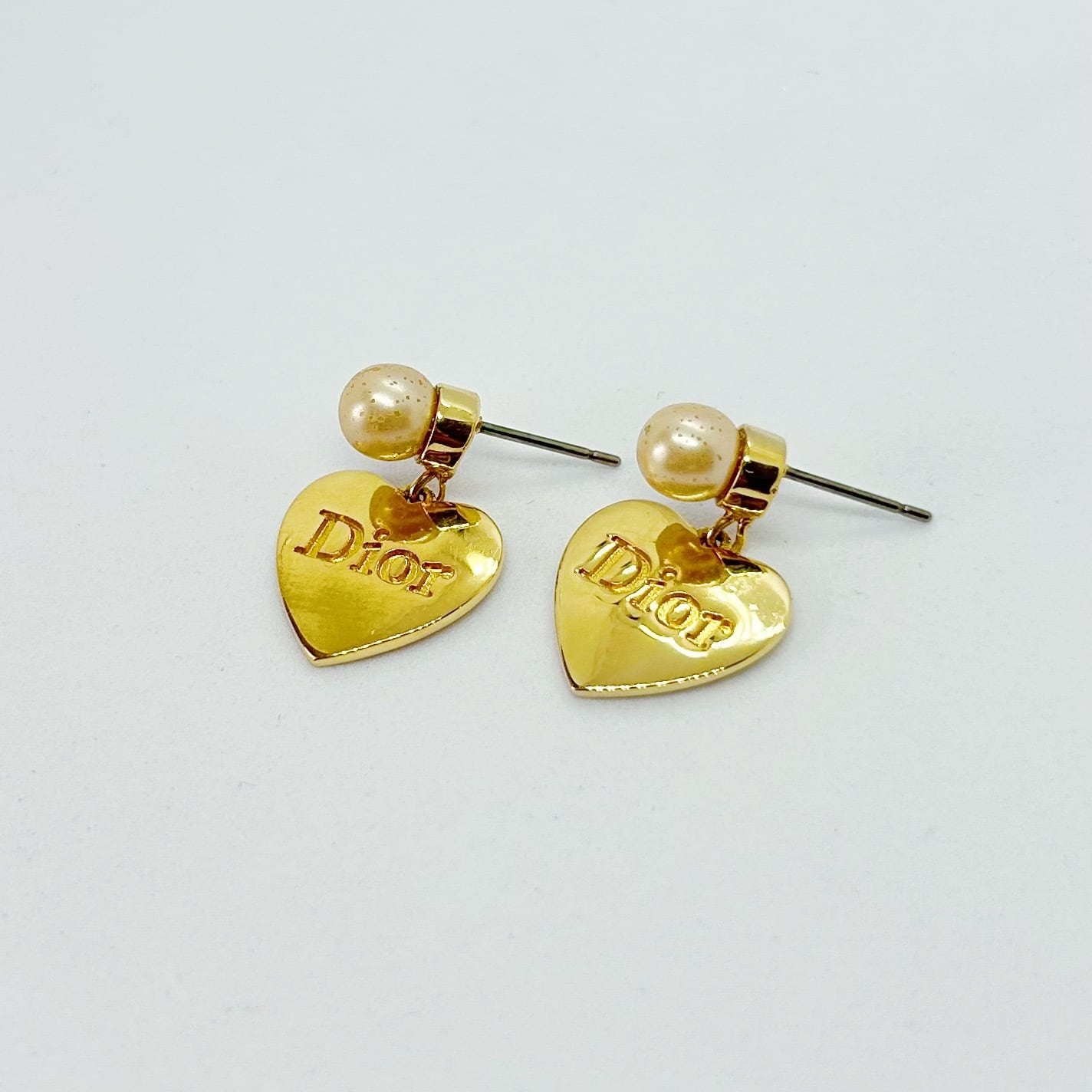ディオール ピアス DIOR TRIBALES EARRINGS メタル レジン パール