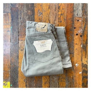 orSlow / 107 COTTON PIQUE IVY FIT PANTS