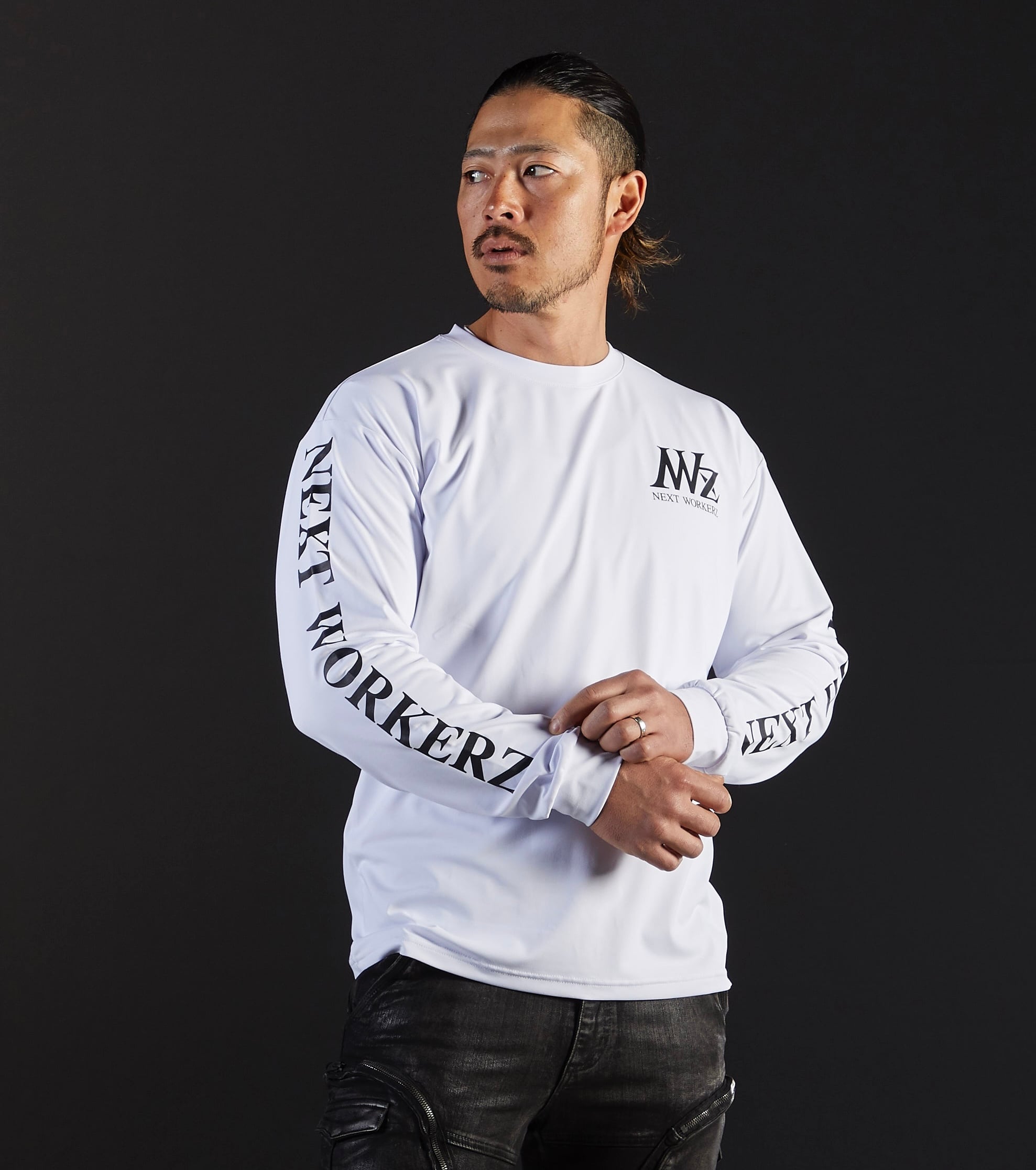 NWZ 2025新作 長袖Tシャツ【WHITE】 | NEXTWORKERZ STORE