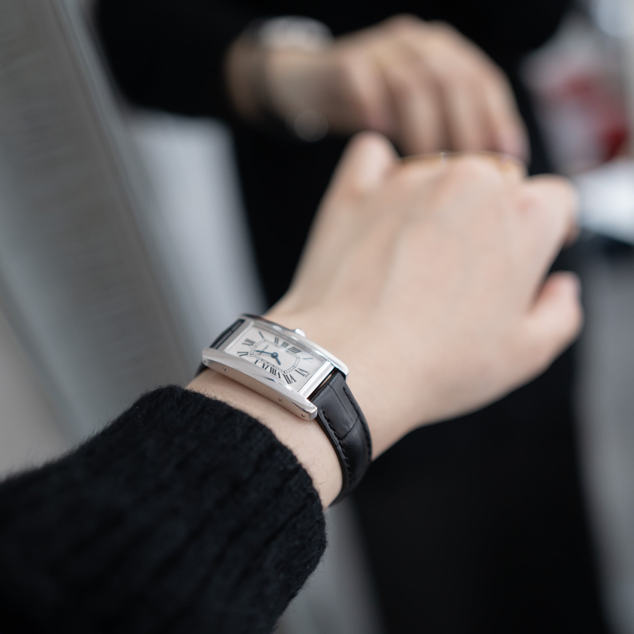 カルティエ タンクアメリカン SM WG | Ante Official select