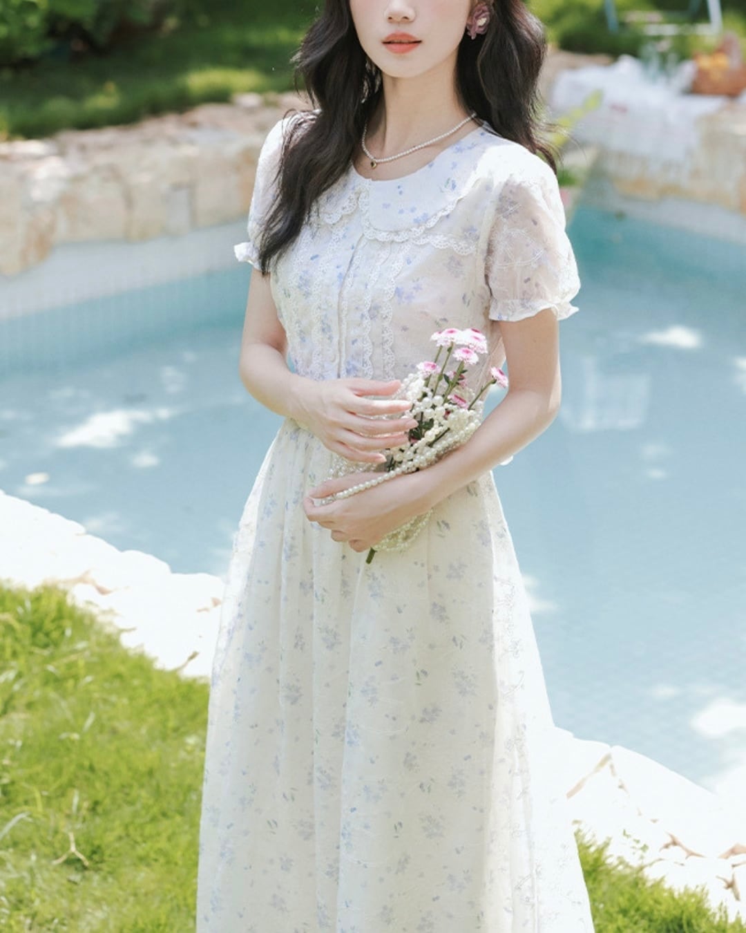 ミスティーフローラルワンピース 2508553