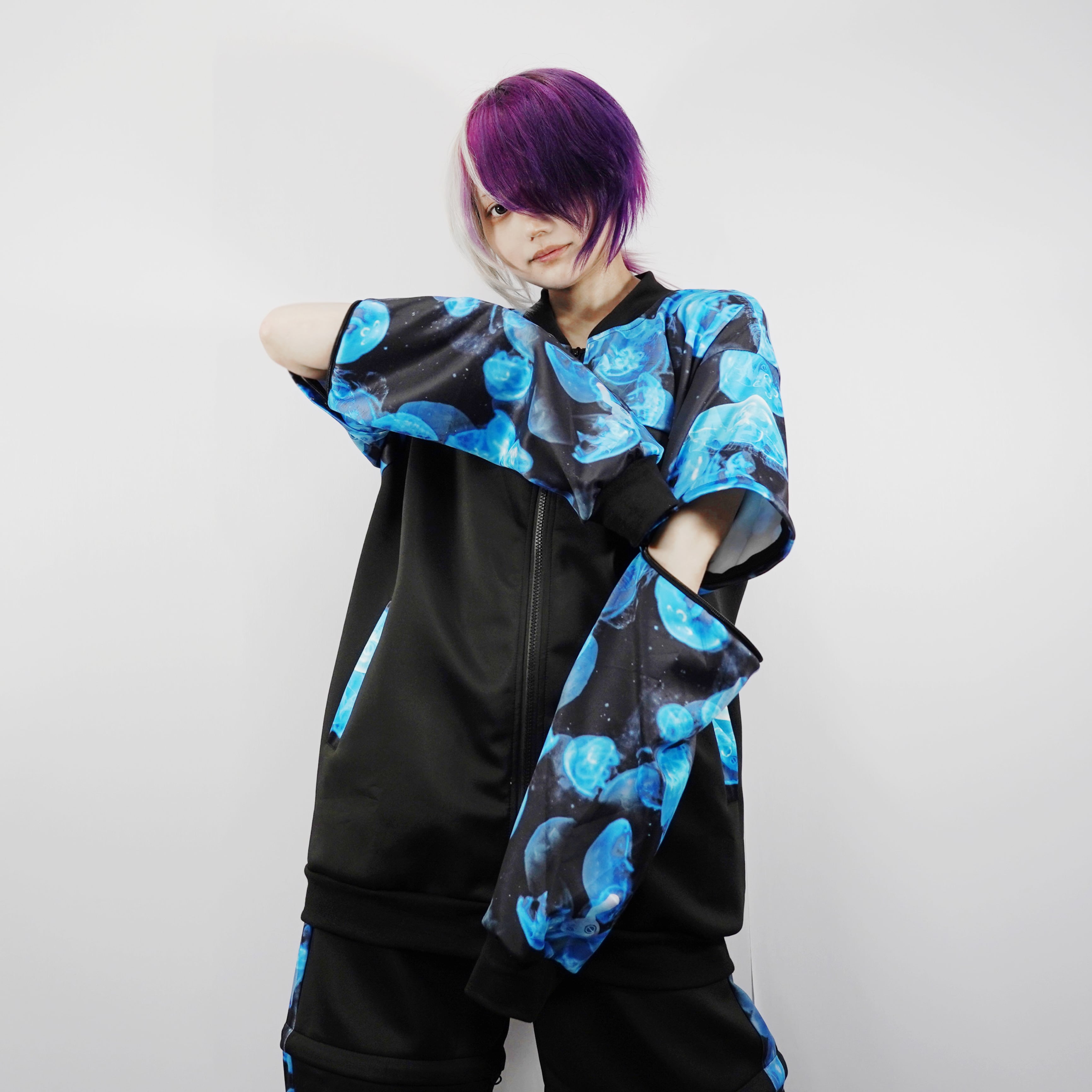 海月DESIGN 2WAY ZIP OUTER | NIER CLOTHING