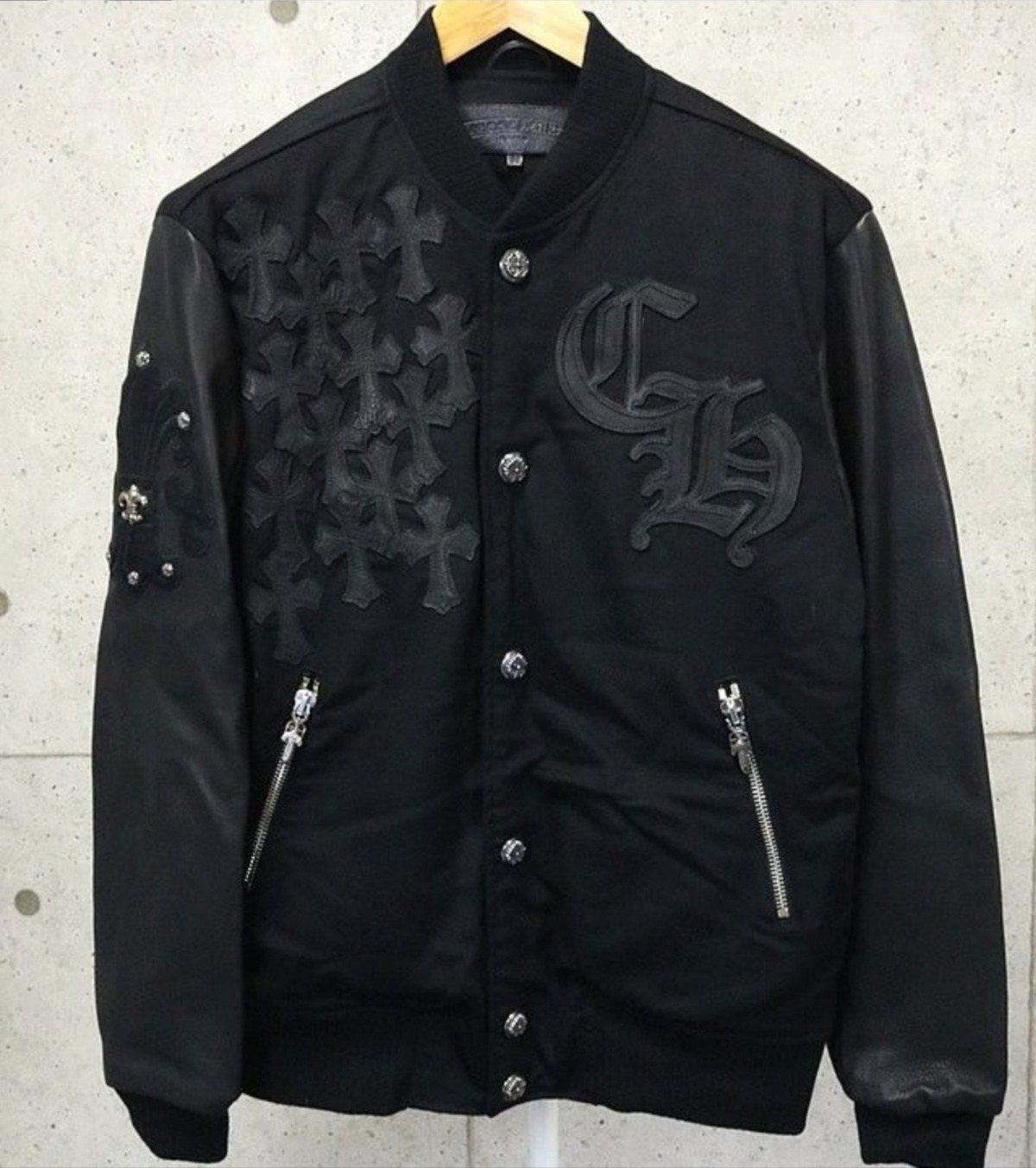CHROME HEARTS クロムハーツ レターマン ジャケット | chromehearts