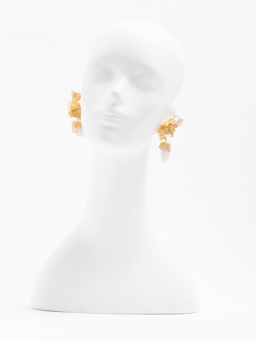 Fruitful series Strawberry gold Earring