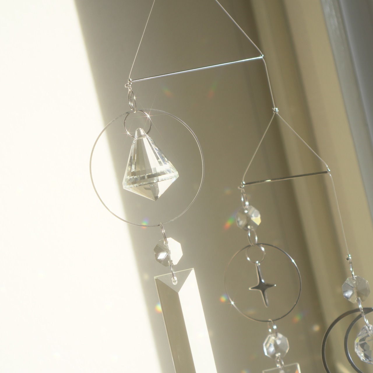【Limited】Libra ✧ keyboard - Melodious Silver Moonlight / リブラ / Light Healing Crystal Suncatcher