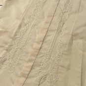 70s 80s ビンテージ TESORO'S テソロズ 刺繍入り 半袖 キューバ シャツ サイズ M /生成り/アイボリーホワイト系