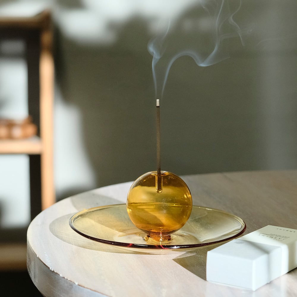 shesay お香 ショートタイプ 香立て付き | Zakka so-la