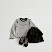 韓国子供服 / VIVID-I / 26Autumn / ラブレインズ Tシャツ / キッズ服 / ジュニア服 / 秋服 *XS~JM*