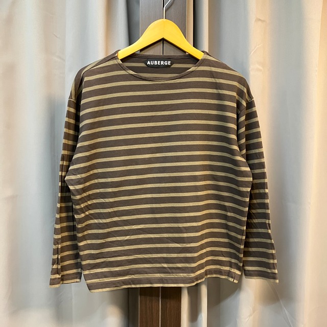 AUBERGE "COCO" L/S BORDER CUT SEW《40》