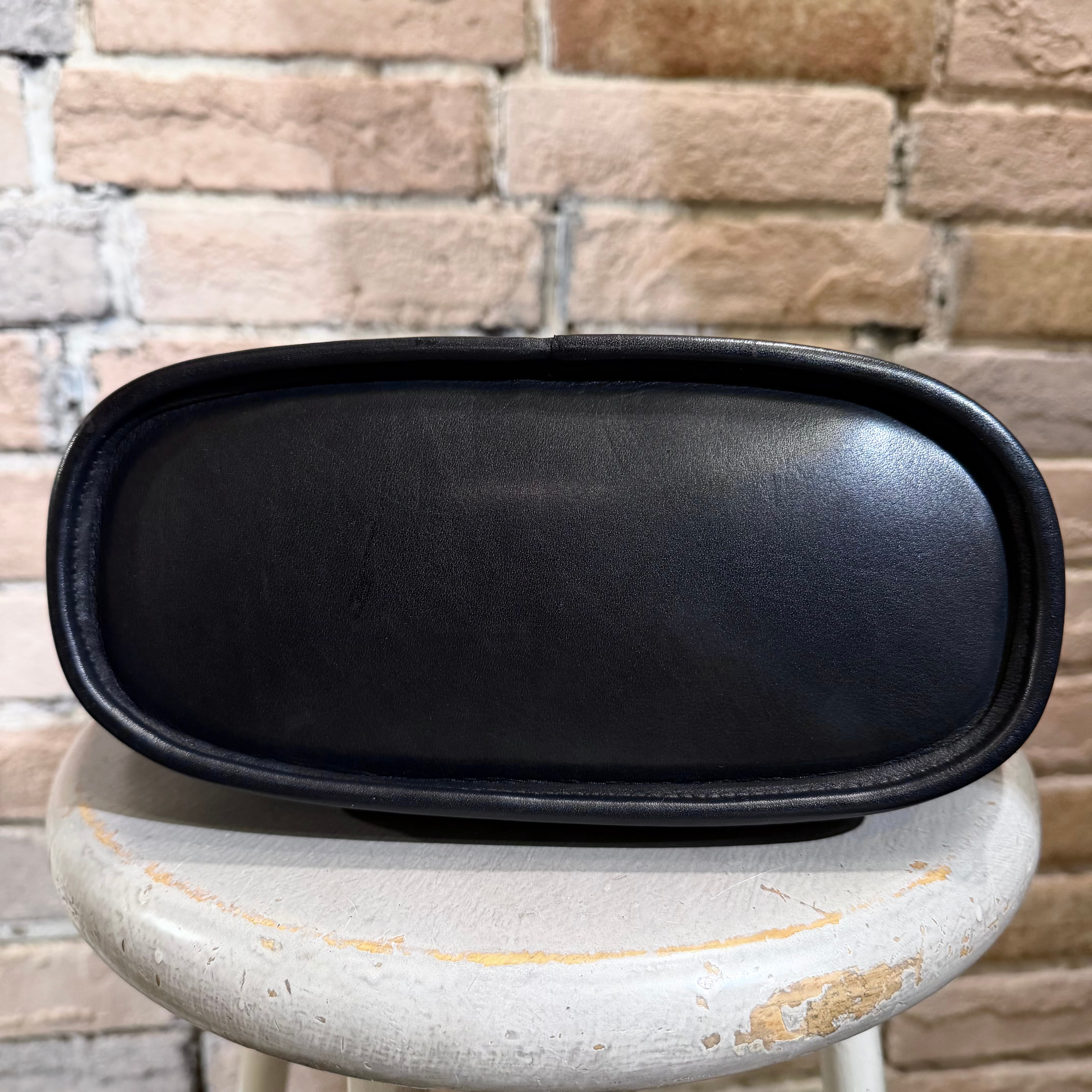 old coach “leather totebag” black USA製 オールドコーチ トート