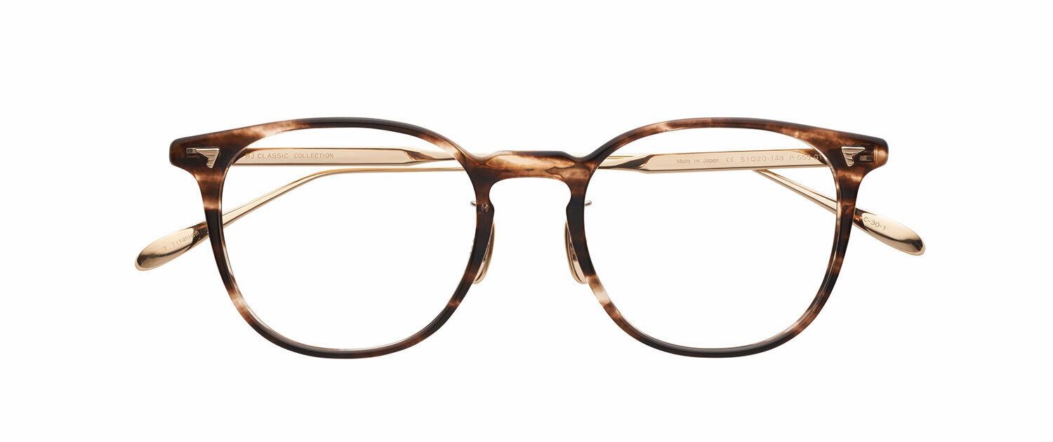 朝倉未来さん着用モデル】BJ CLASSIC メガネ COM-554GT C-30-1