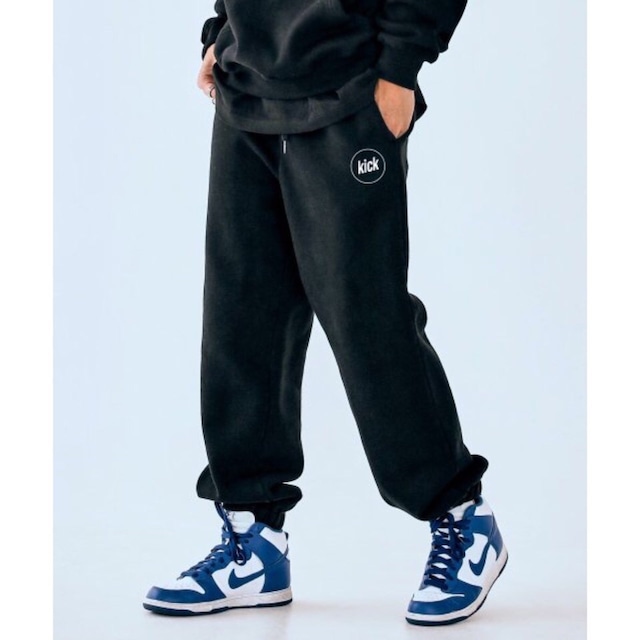 [NASTYKICK] N LOGO SWEATPANTS (BLACK) エルエムシー 正規品 韓国ブランド 韓国代行 韓国通販 韓国ファッション パンツ ズボン