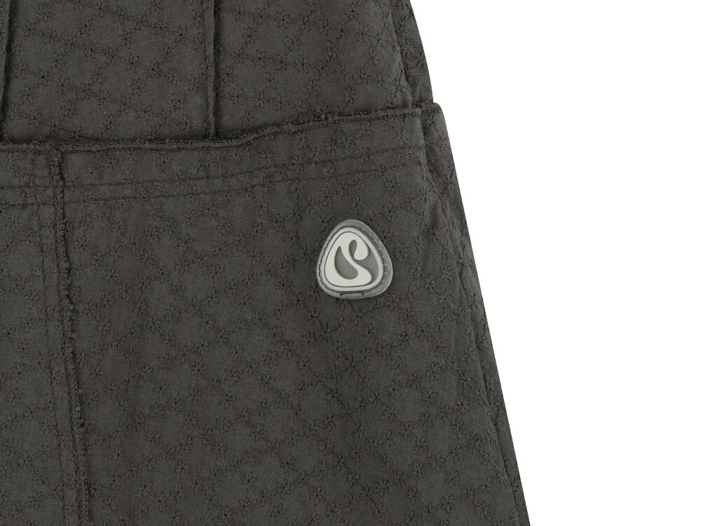 COYSEIO] FLOWER PINTUCK SKIRT CHARCOAL 正規品 韓国ブランド 韓国