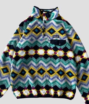 -Patagonia- Vintage 10s M Synchilla Snap-T Fleece Pullover