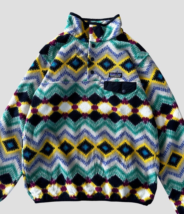 -Patagonia- Vintage 10s M Synchilla Snap-T Fleece Pullover