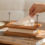 【木製 インテリア ティッシュケース】無垢材 ビンテージスタイル ナチュラル 北欧スタイル ティッシュボックス リビング ダイニング  ギフト