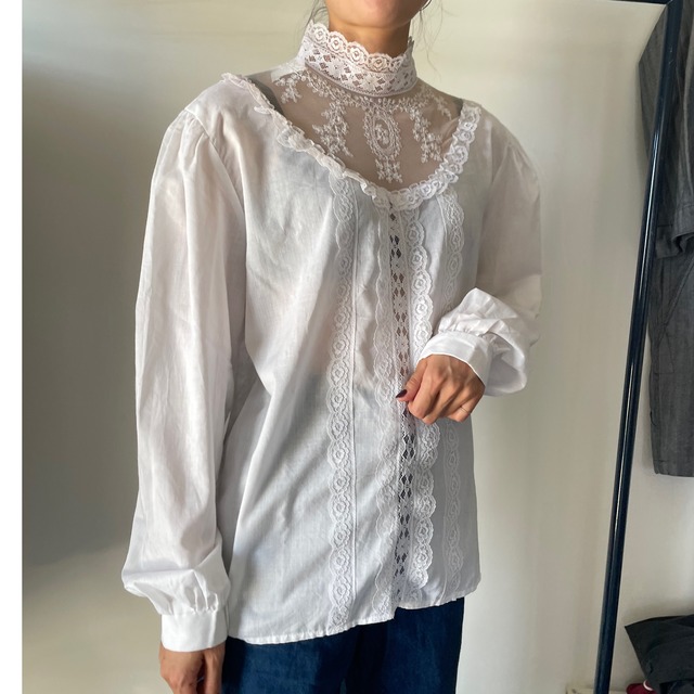 US lace blouse