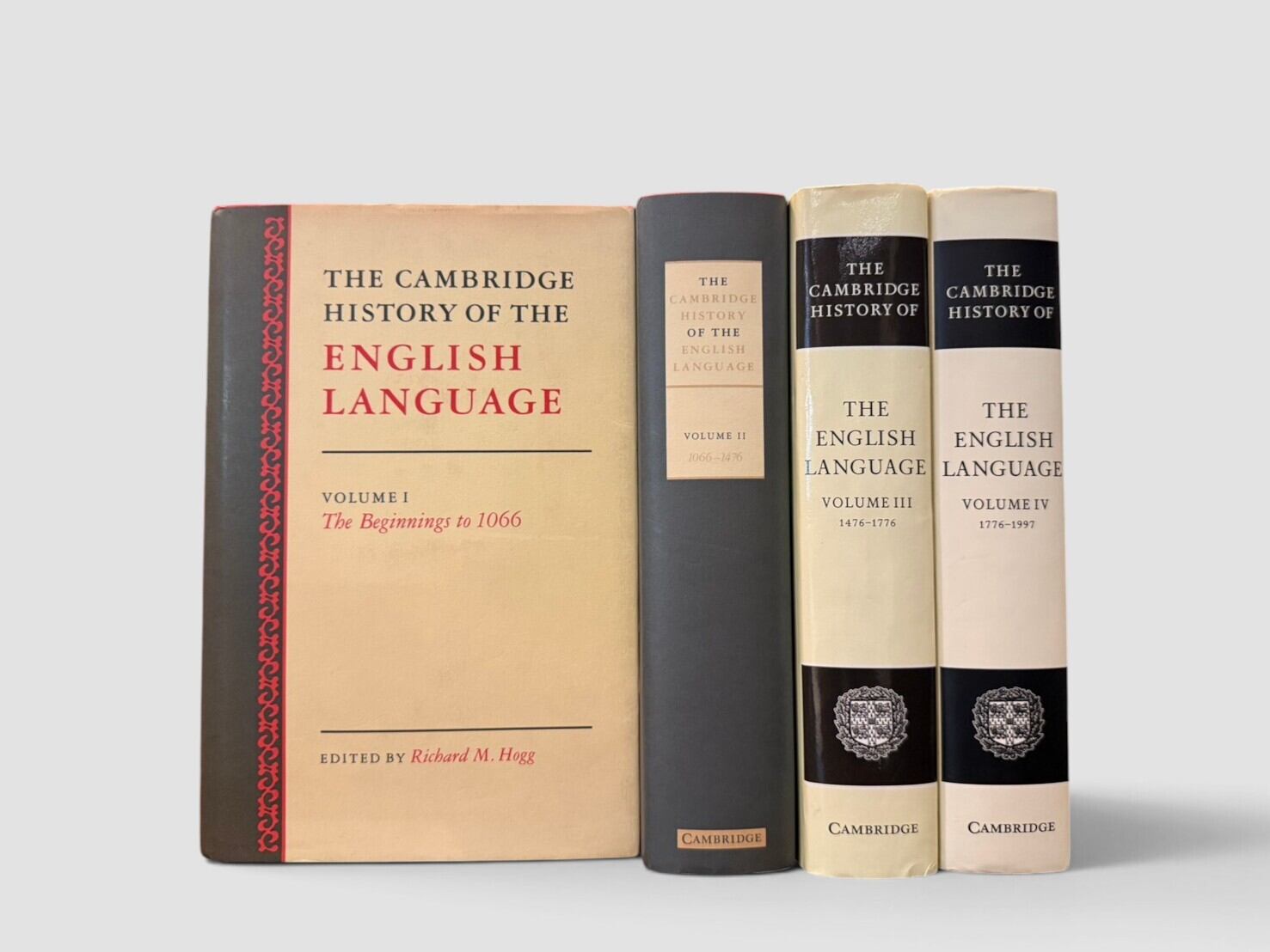 【SG261】【MIXED EDITION】The Cambridge History of the English Language, Volumes I-IV(1992-1999) /Richard M. Hogg