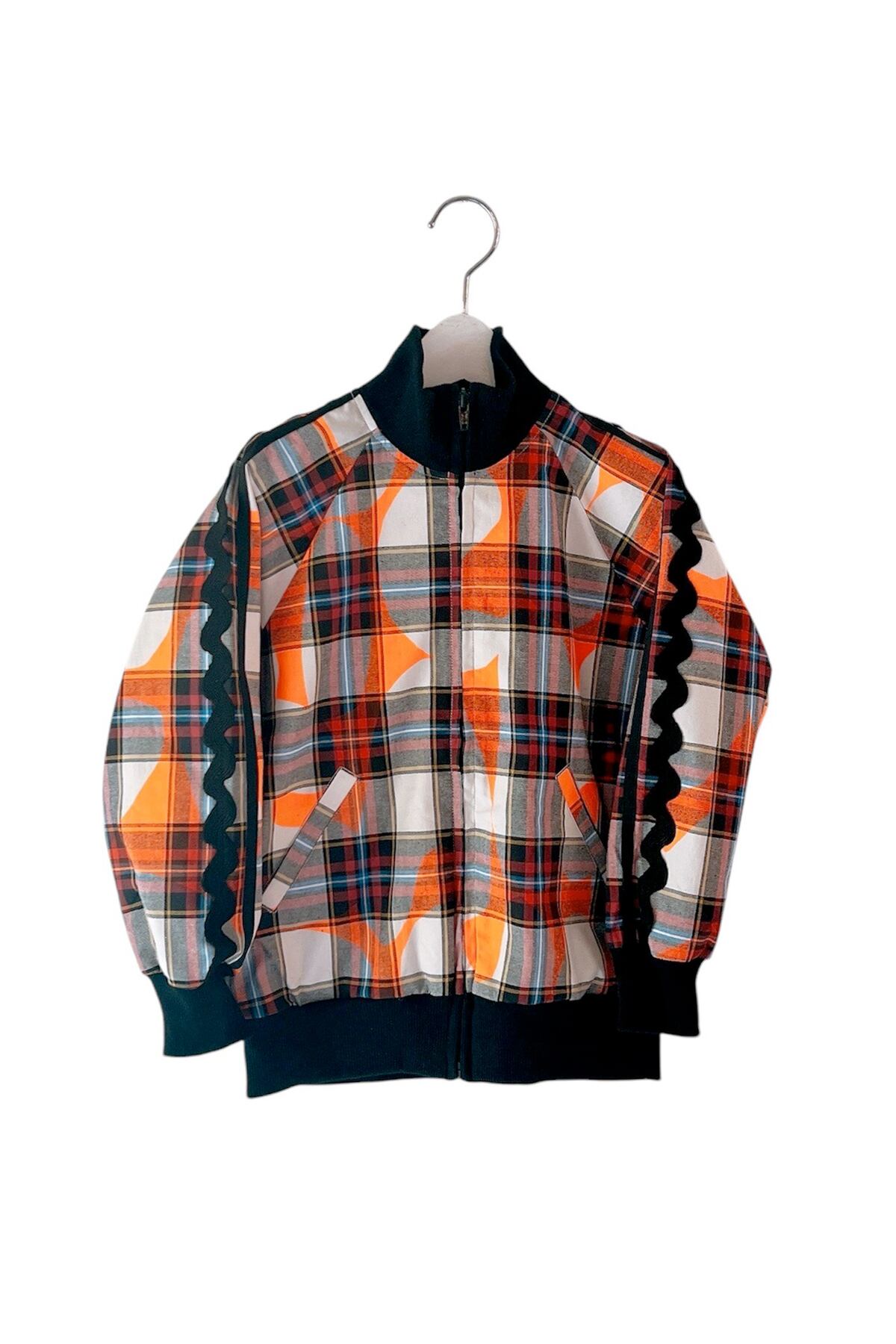 FORMED CHECK TRACK JACKET / F2 | frankygrow concept shop