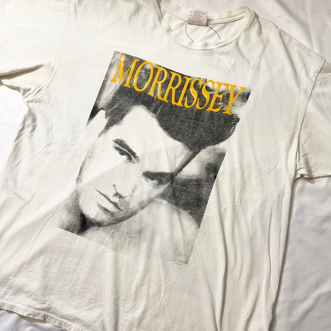 vintage 1991’s MORRISSEY photo print music tee 