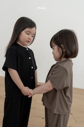 【取寄/韓国直送】Neu 26/SM さらさら上下セット｜夏服｜韓国子供服