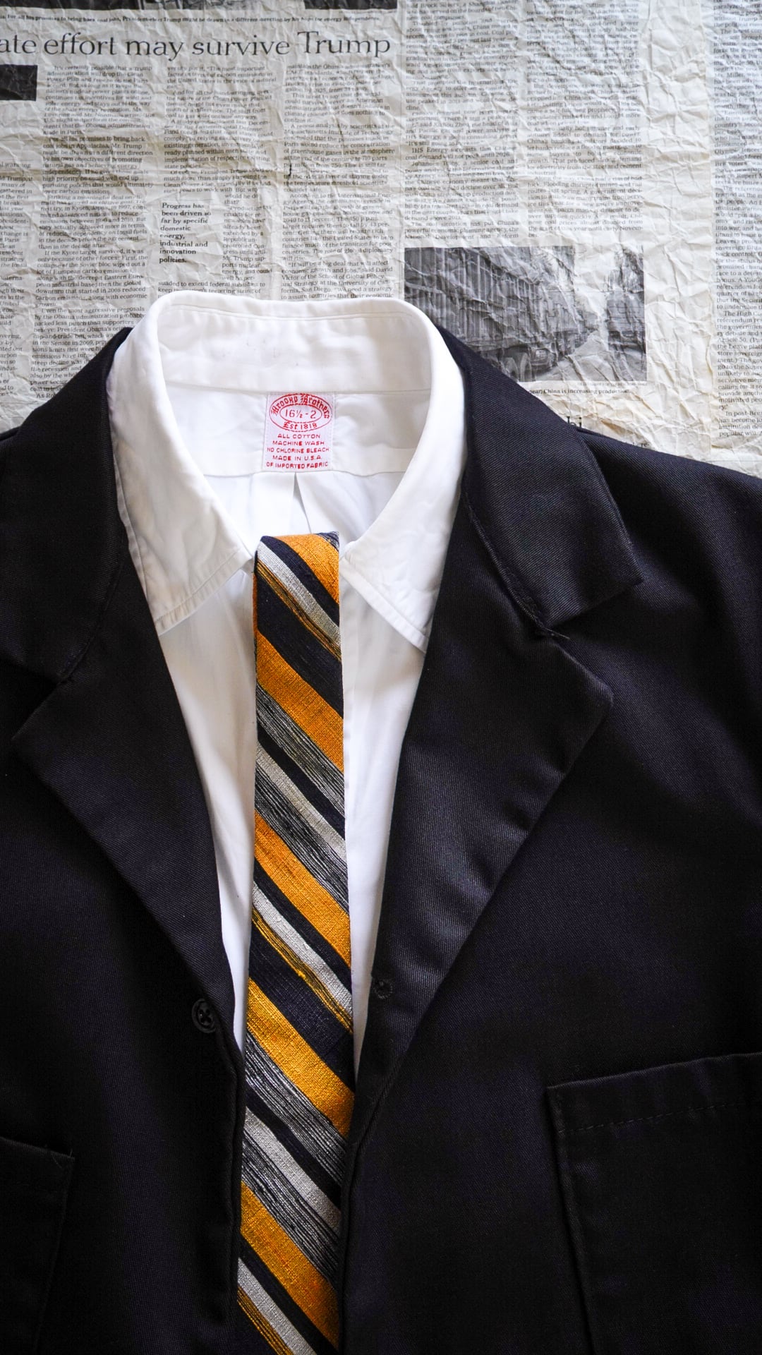 1950s】BROOKS BROTHERS ブルックスブラザーズ ブラッシュ ストライプ