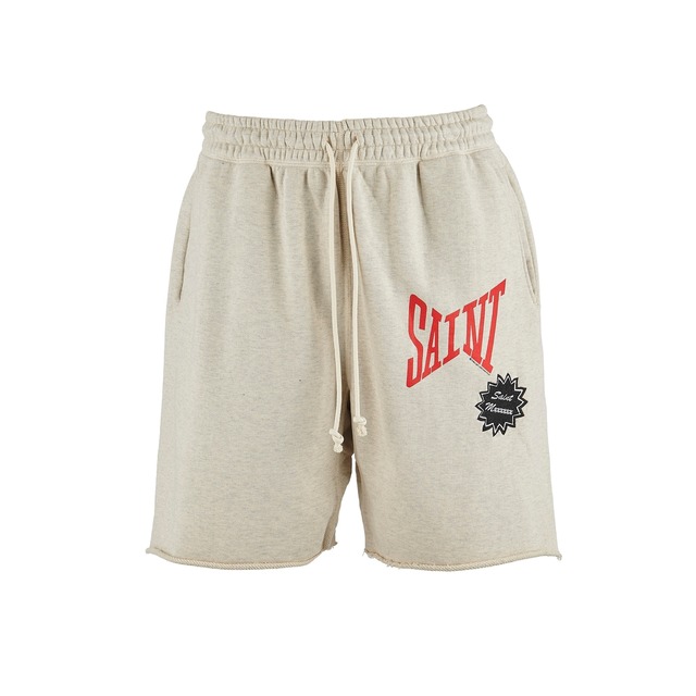 【SAINT MICHAEL】SM-YS8-0000-047/SWEAT SHORTS/SAINT/GRAY