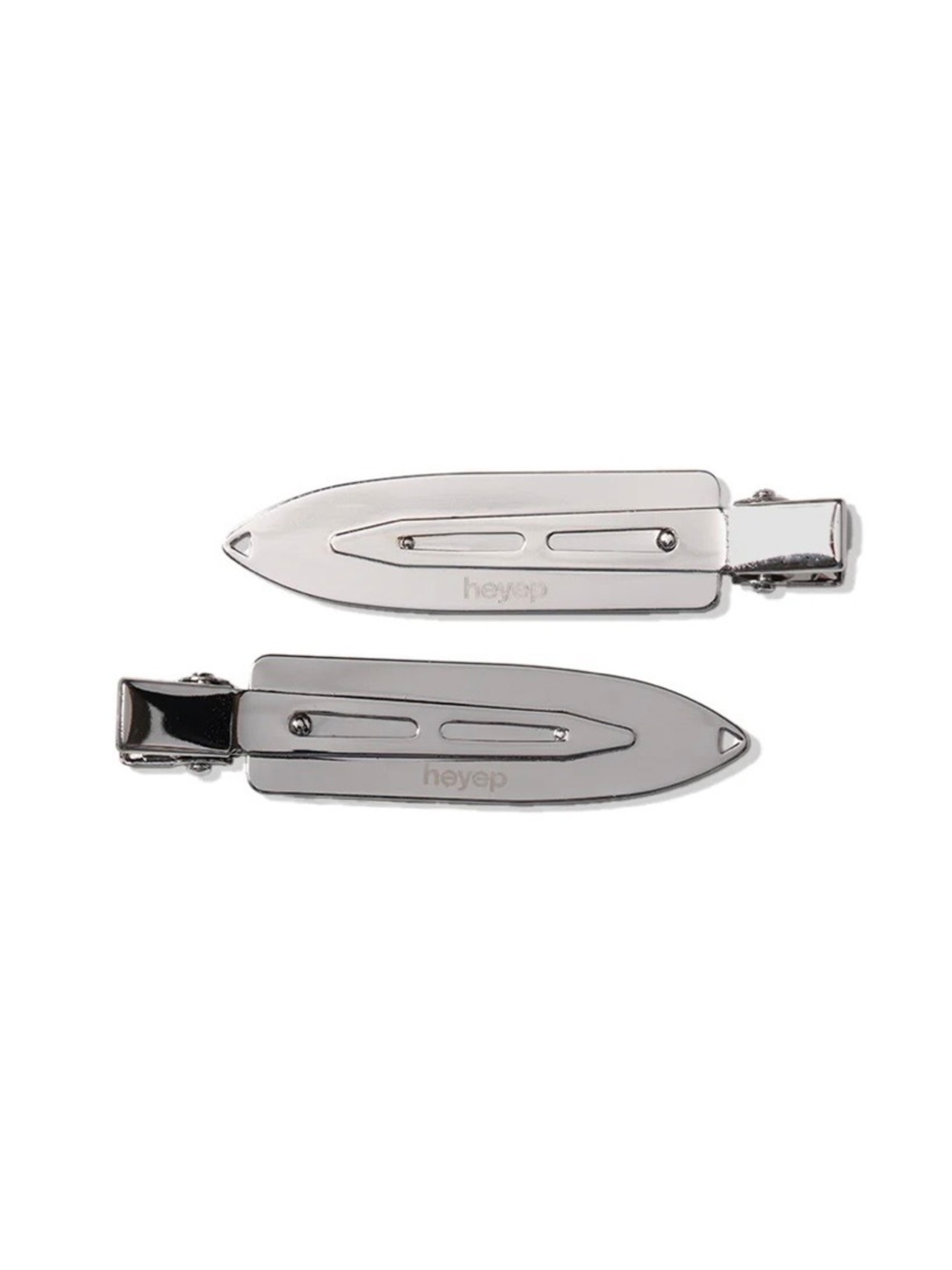 heyep へイップ / ヘアクリップ / Flat Hair Clips - 2 Piece Set - 1