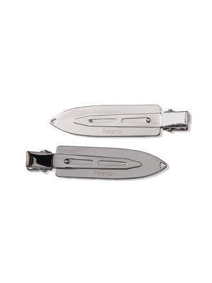 heyep へイップ / ヘアクリップ / Flat Hair Clips - 2 Piece Set
