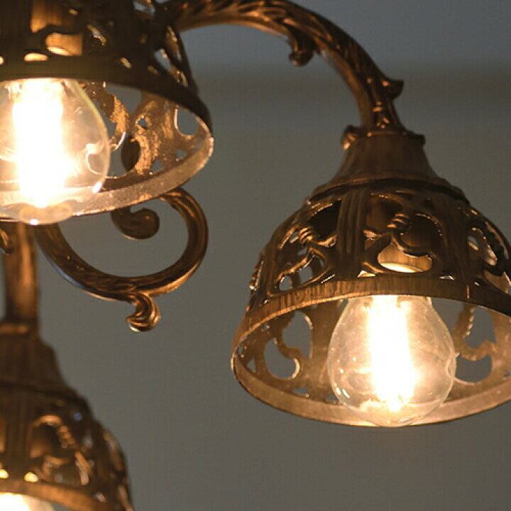 ジョグジャ Jogjakarta 5灯シャンデリア ジョグジャ Jogjakarta 5灯