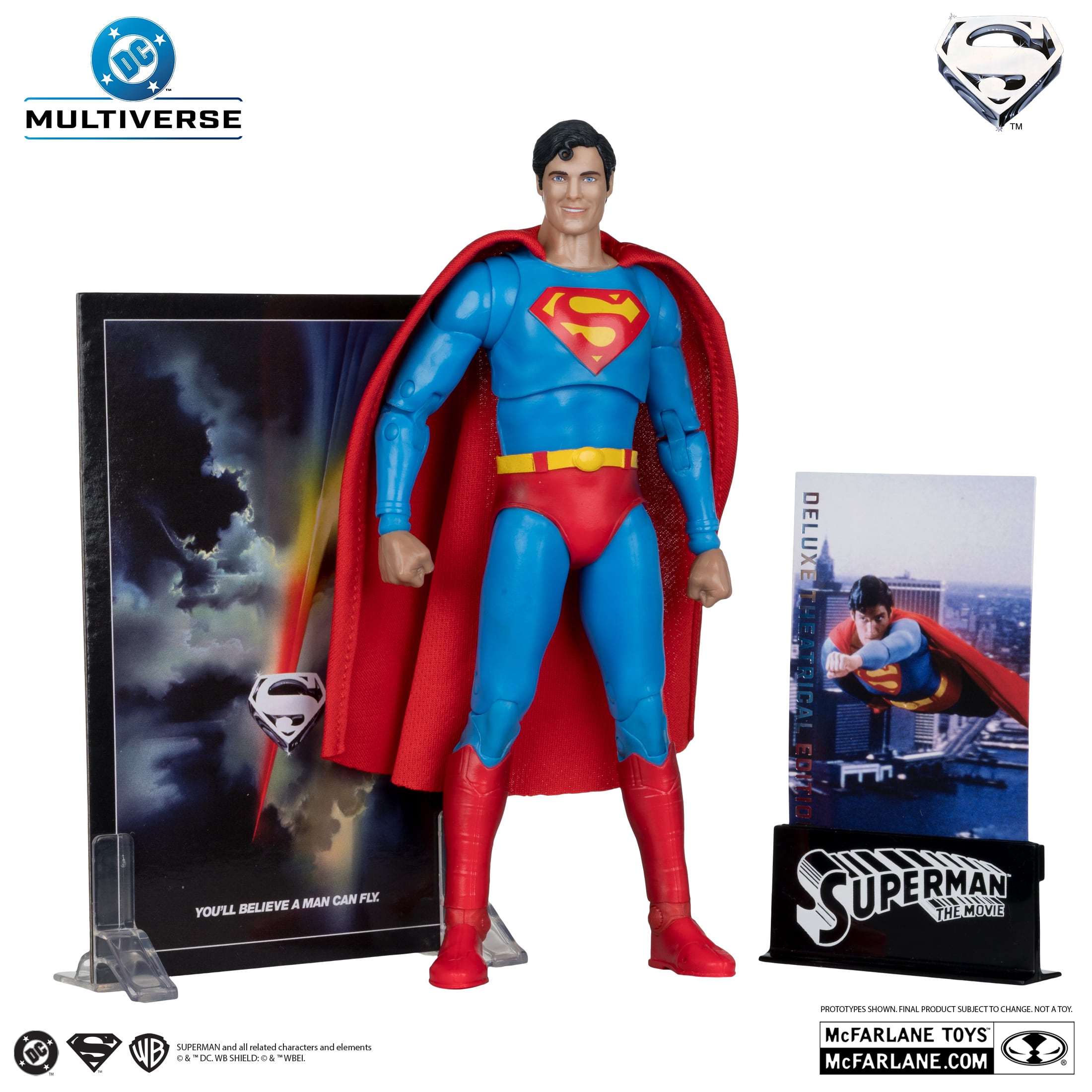 McfarlaneToys SUPERMAN (SUPERMAN: THE MOVIE 1978) DELUXE