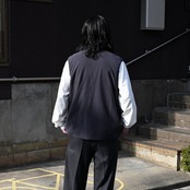 YASHIKI(ヤシキ)Sekkei mohair Cardiganコーディネート