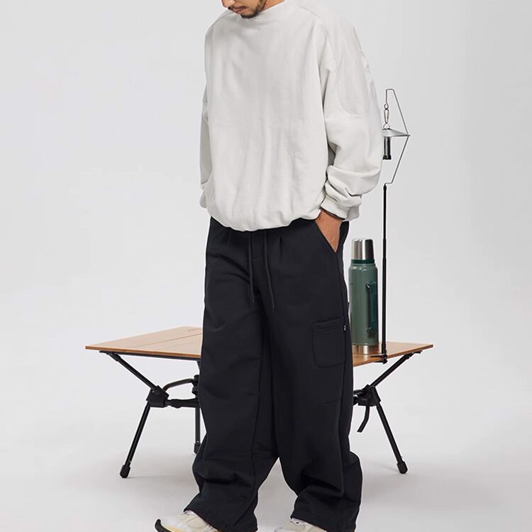 ★PLAIN ROUND NECK SWEATSHIRT　　　A0748