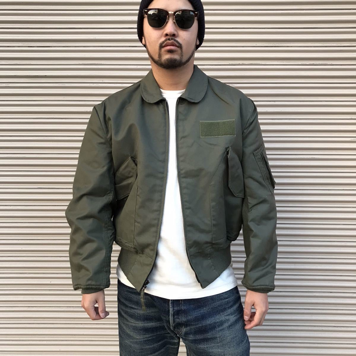 極美品 M さうな 米軍実物 2014年 CWU-36/P フライトジャケット