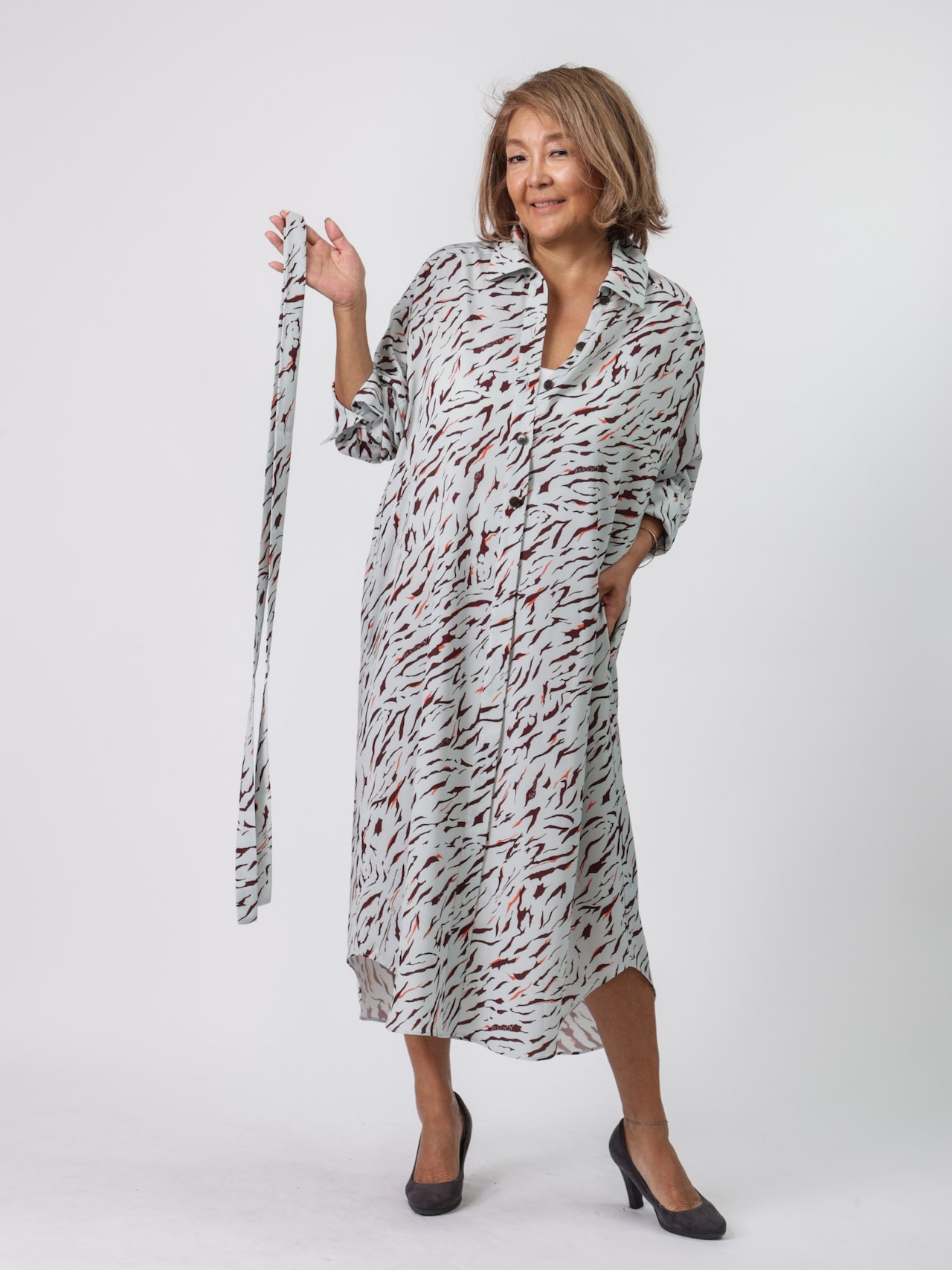 BRAHMIN(ゼブラ柄ワンピース)