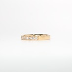 ダイヤモンド ハーフエタニティリング K18 / 0.500ct
