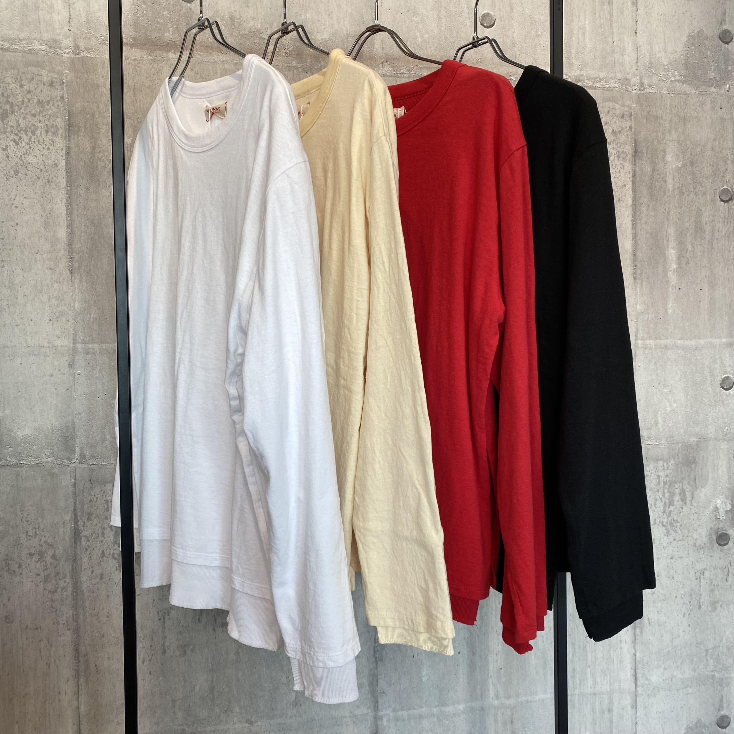 MEYAME】ダブルロングスリーブTシャツ DOUBLE LONG SLEEVE TEE メヤメ