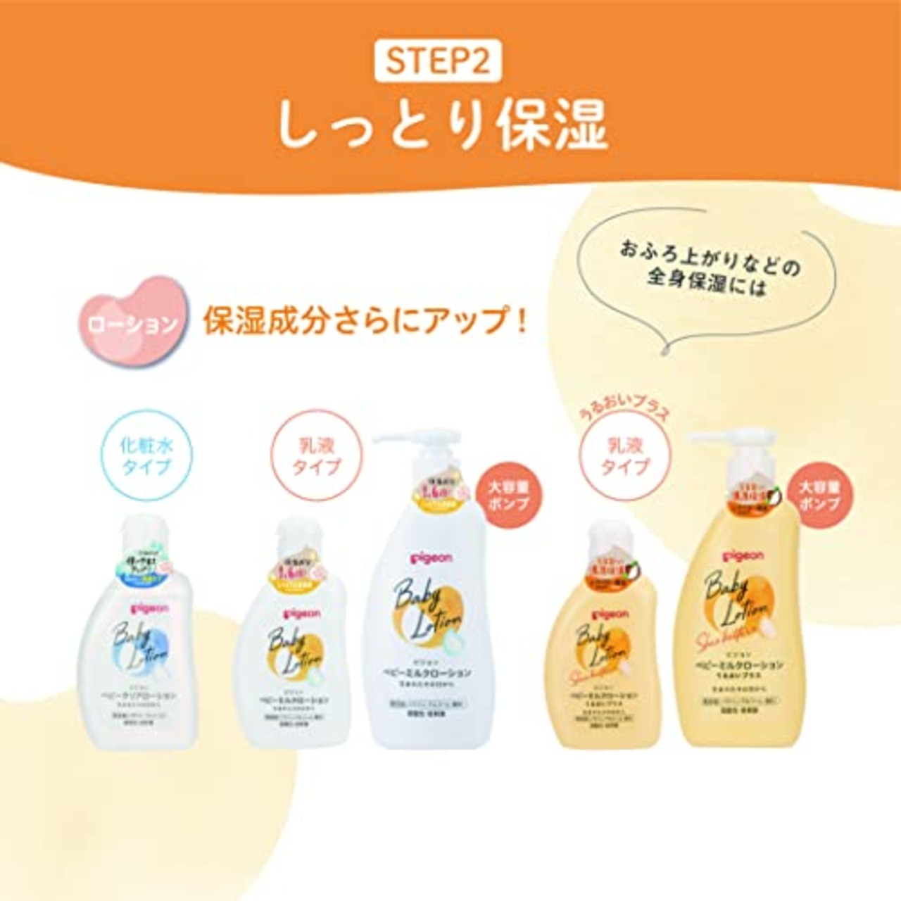 ピジョン PIGEON ベビーミルクローション うるおいプラス300g