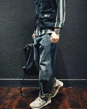 Retro Loose Fit Jeans  K0433