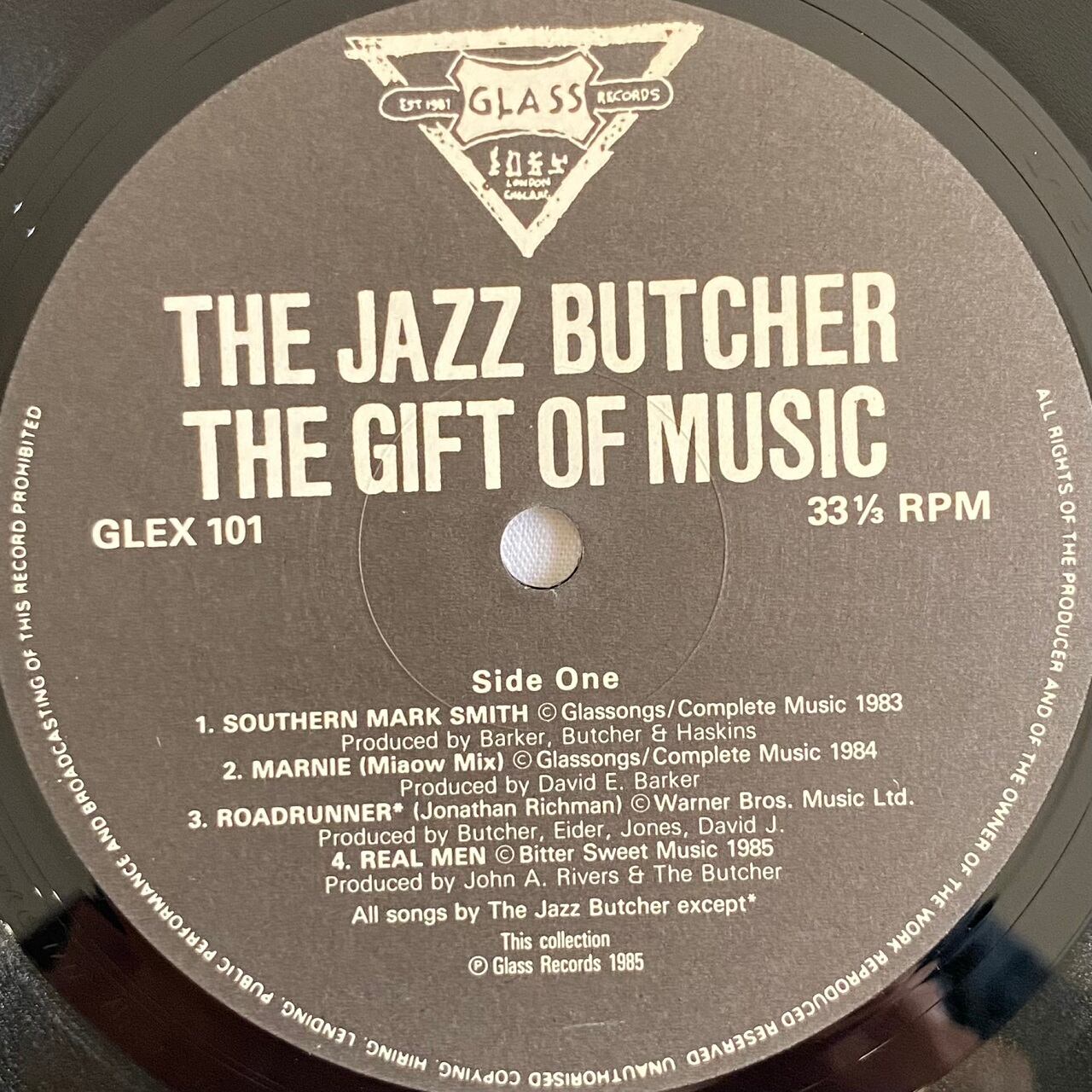 LP】The Jazz Butcher – The Gift Of Music | マメシバレコード